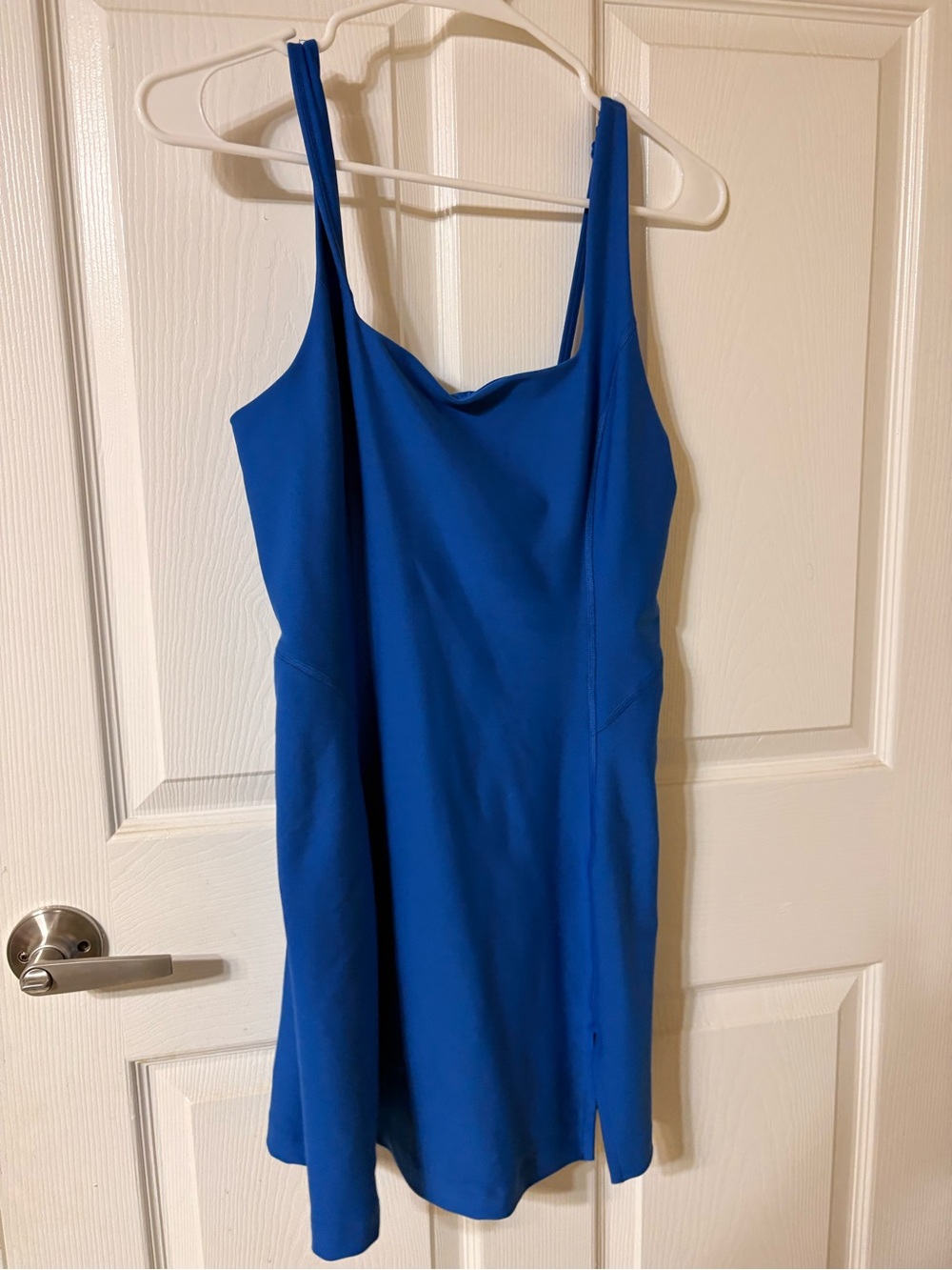 Abercrombie & Fitch Royal Blue Cowl Neck Mini Dress